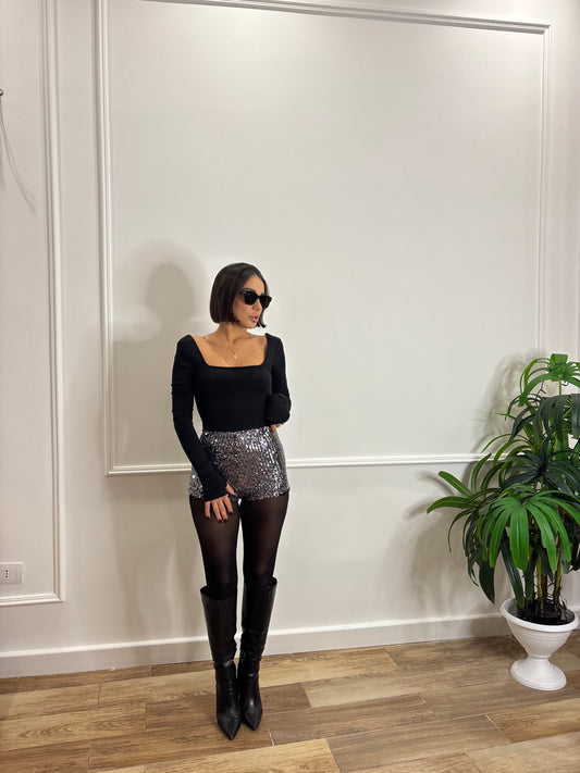 Culotte pailettes
