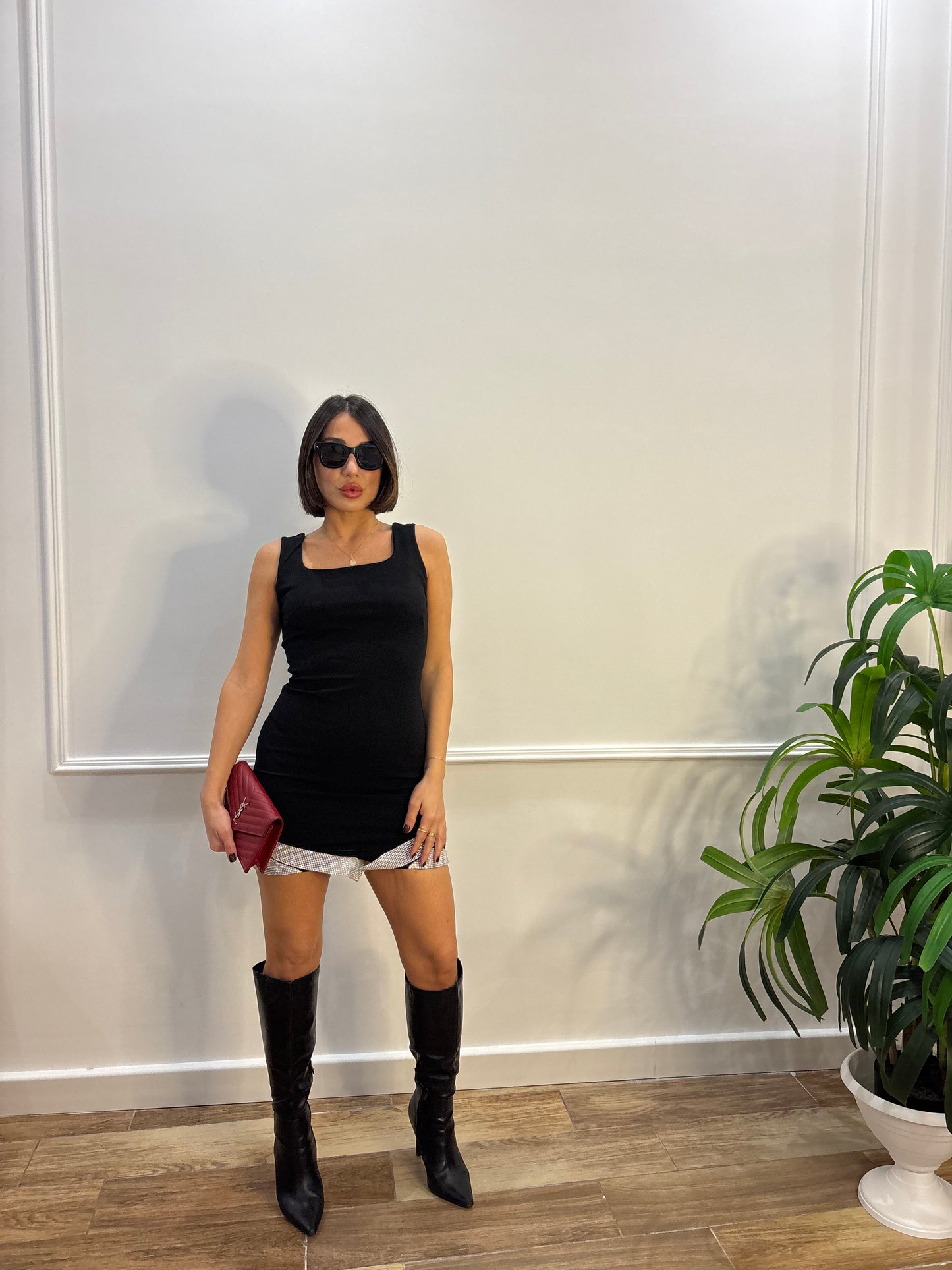 Mini Dress Swarovski